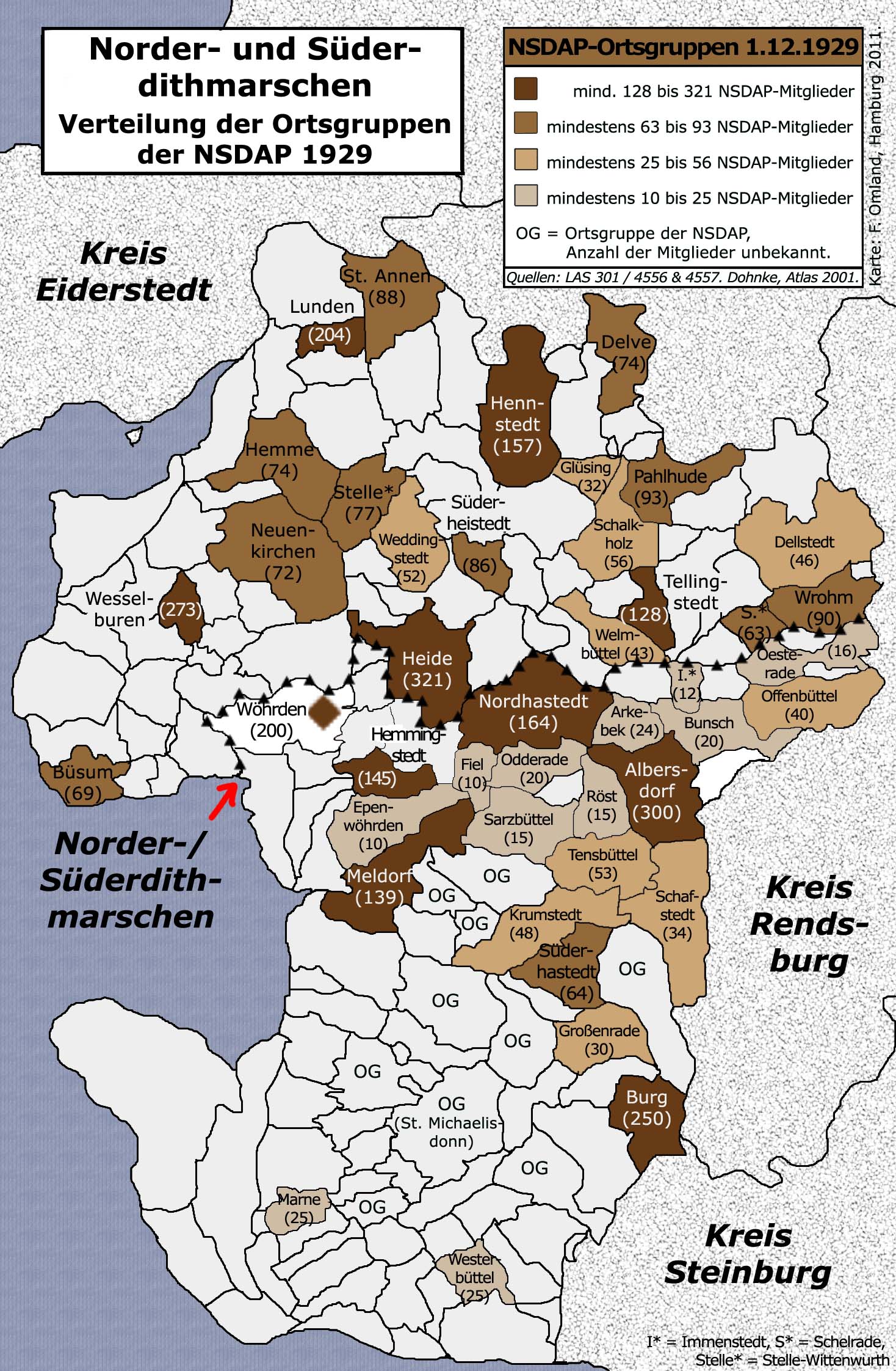 Dithmarschen OG NSDAP 1929